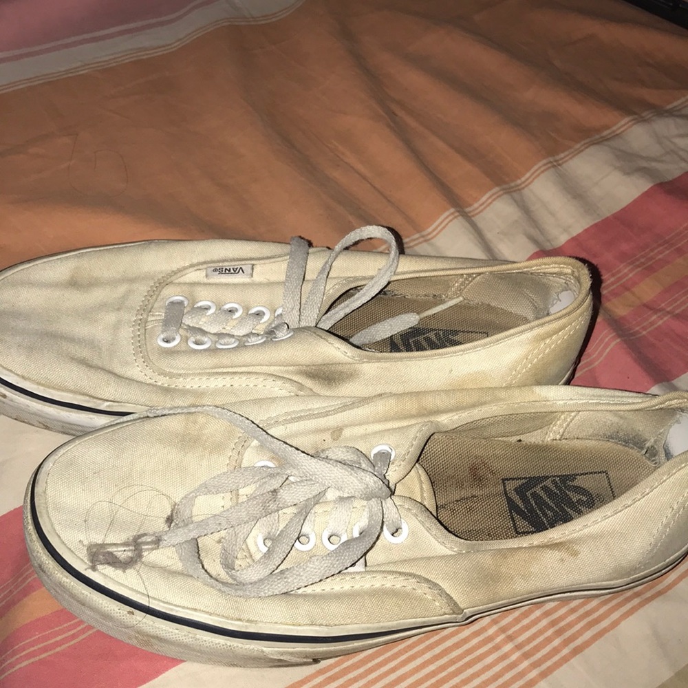 Cream vans